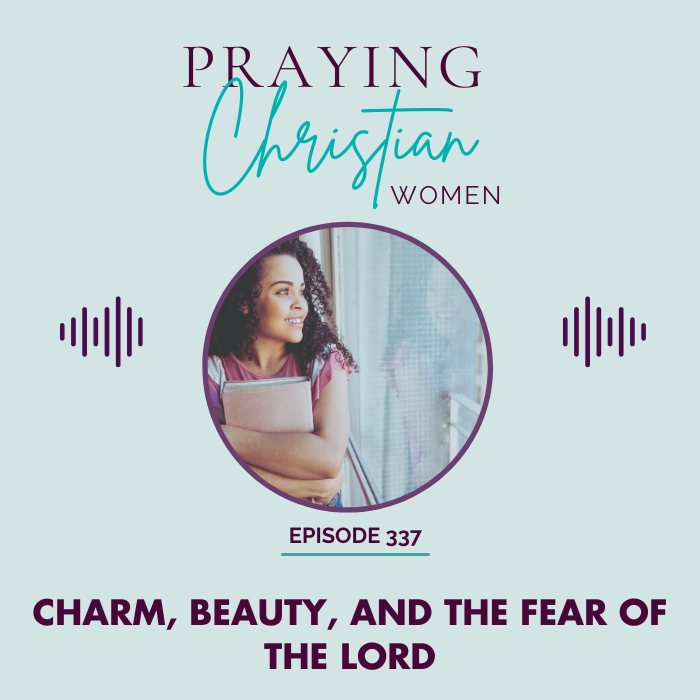 Charm, Beauty and The Fear of The Lord image of woman smiling and holding a bible