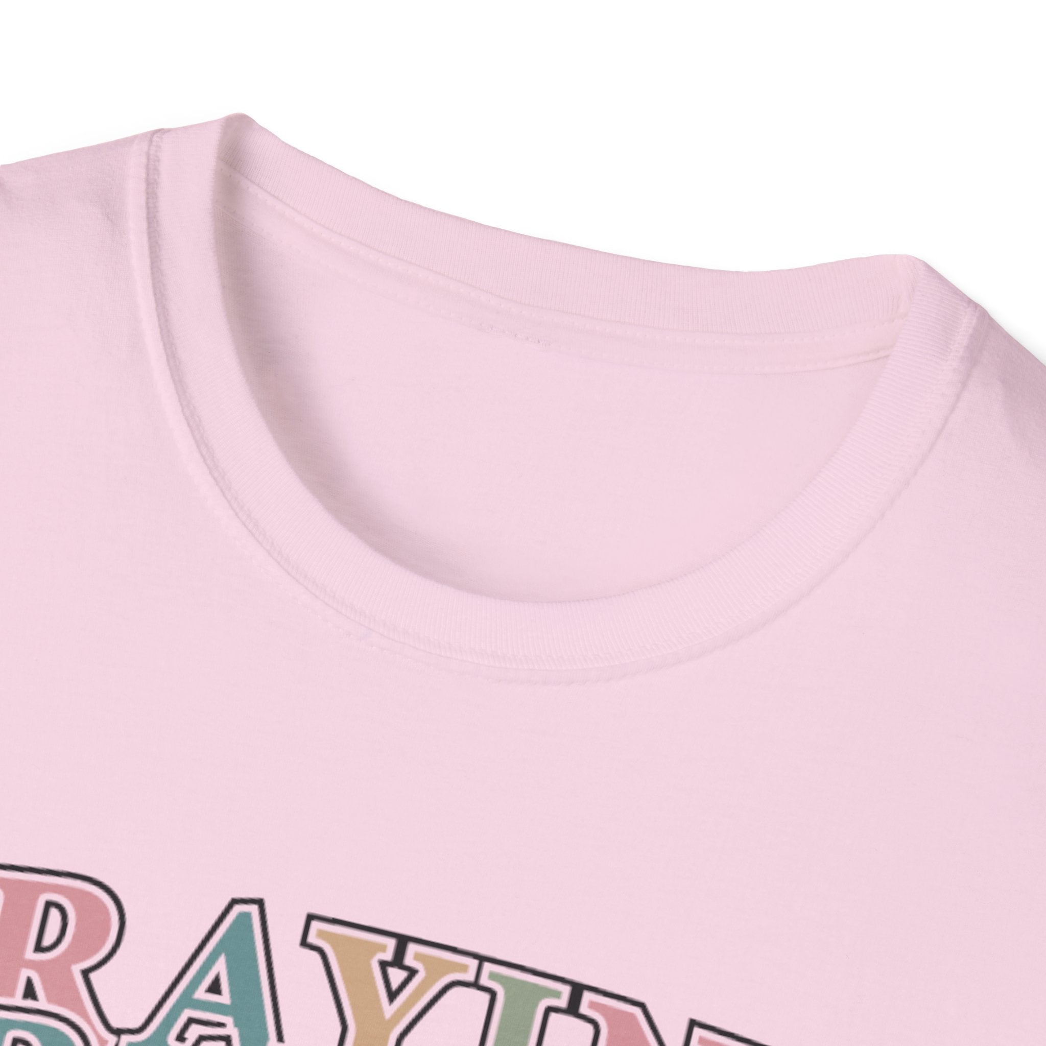 Praying Mama T-Shirt — Faith-Based Mom Tee Printify