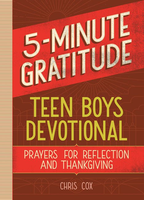 5 - Minute Gratitude: Teen Boys Devotional - Christian Books Today