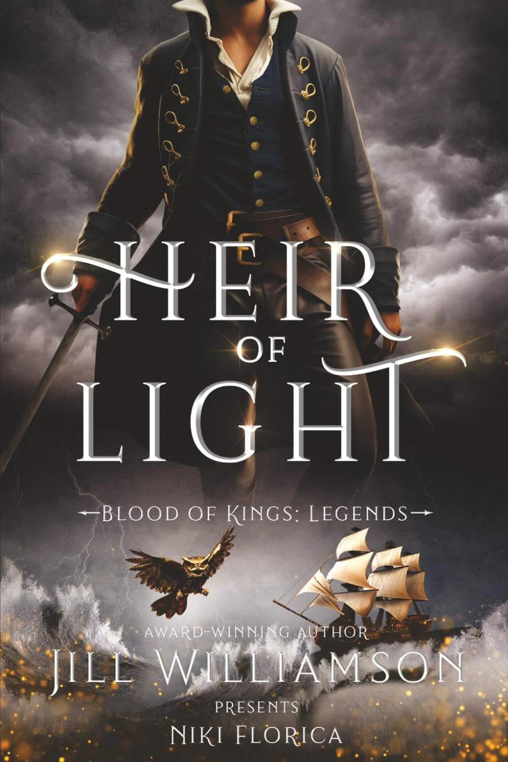 Book cover for Heir of Light by Jill Williamson, Niki Florica
