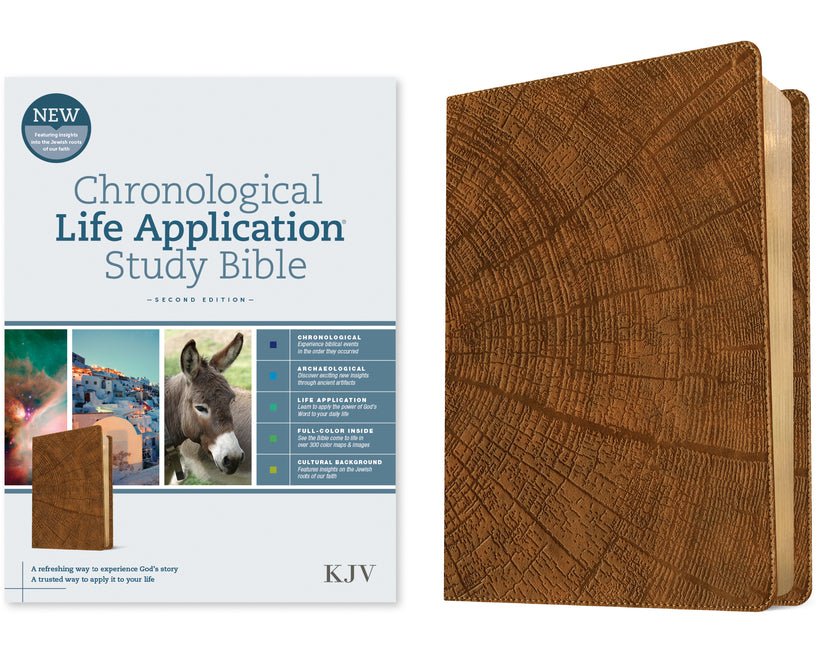 KJV Chronological Life Application Study Bible Faux Leather King James Version