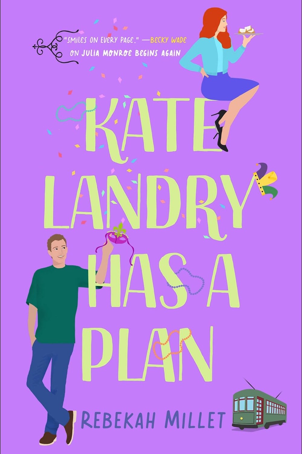 Book cover for Kate Landry Has a Plan by Rebekah Millet
