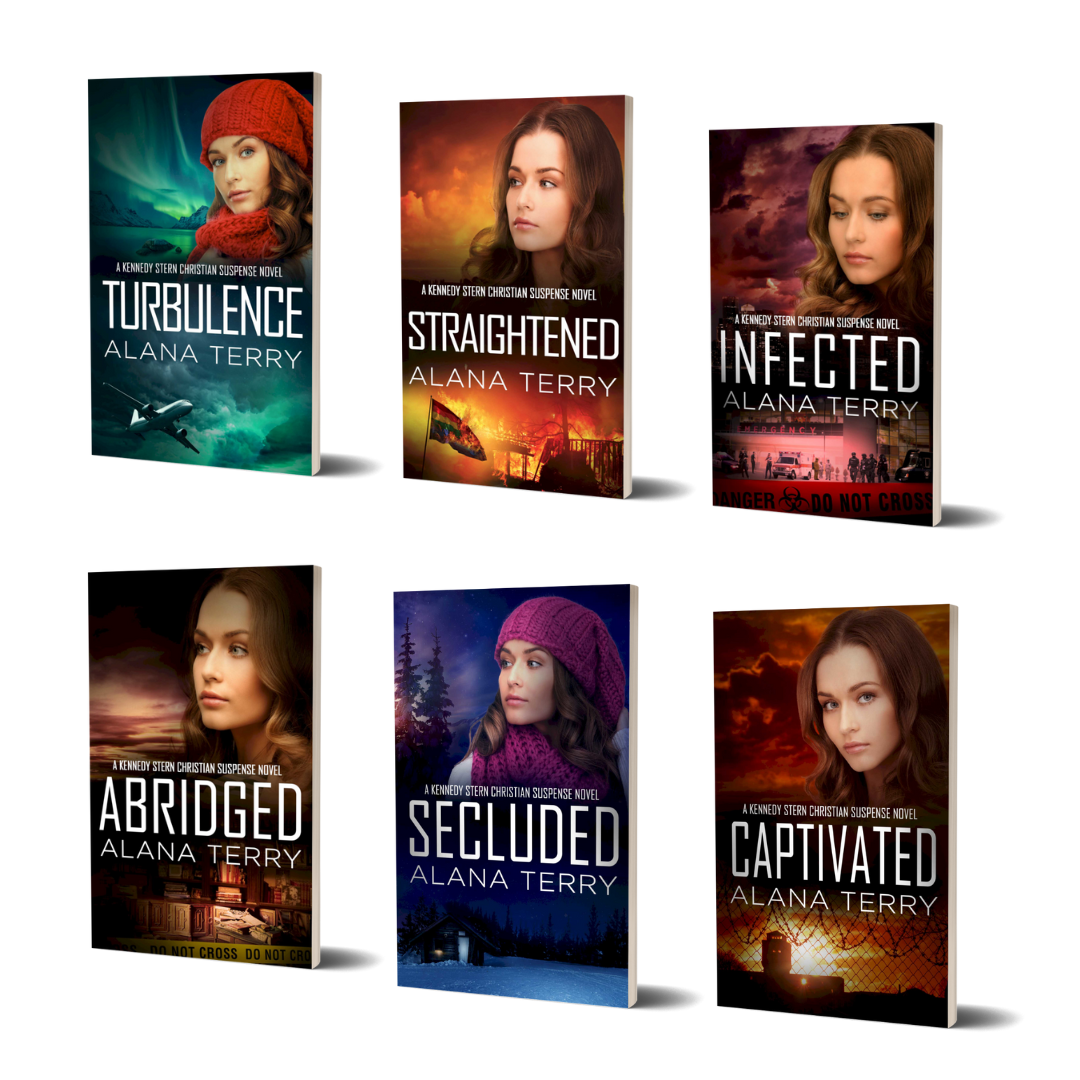 Kennedy Stern Christian suspense paperbacks (Books 4-9)