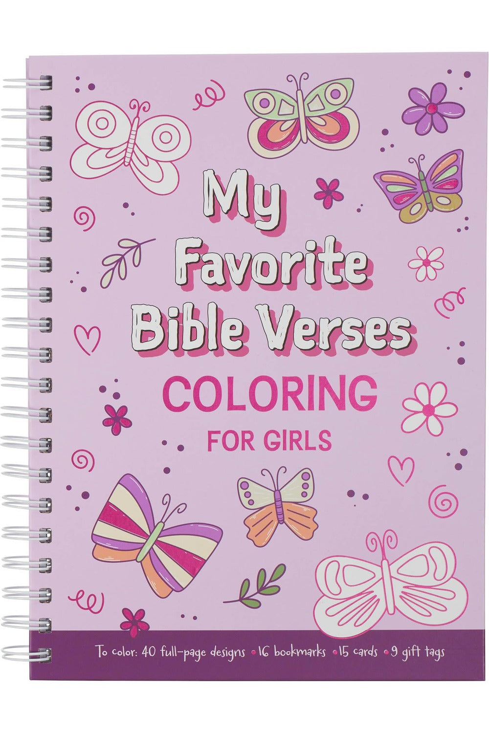 My Favorite Bible Verses Coloring Book for Girls by Christian Art Kids