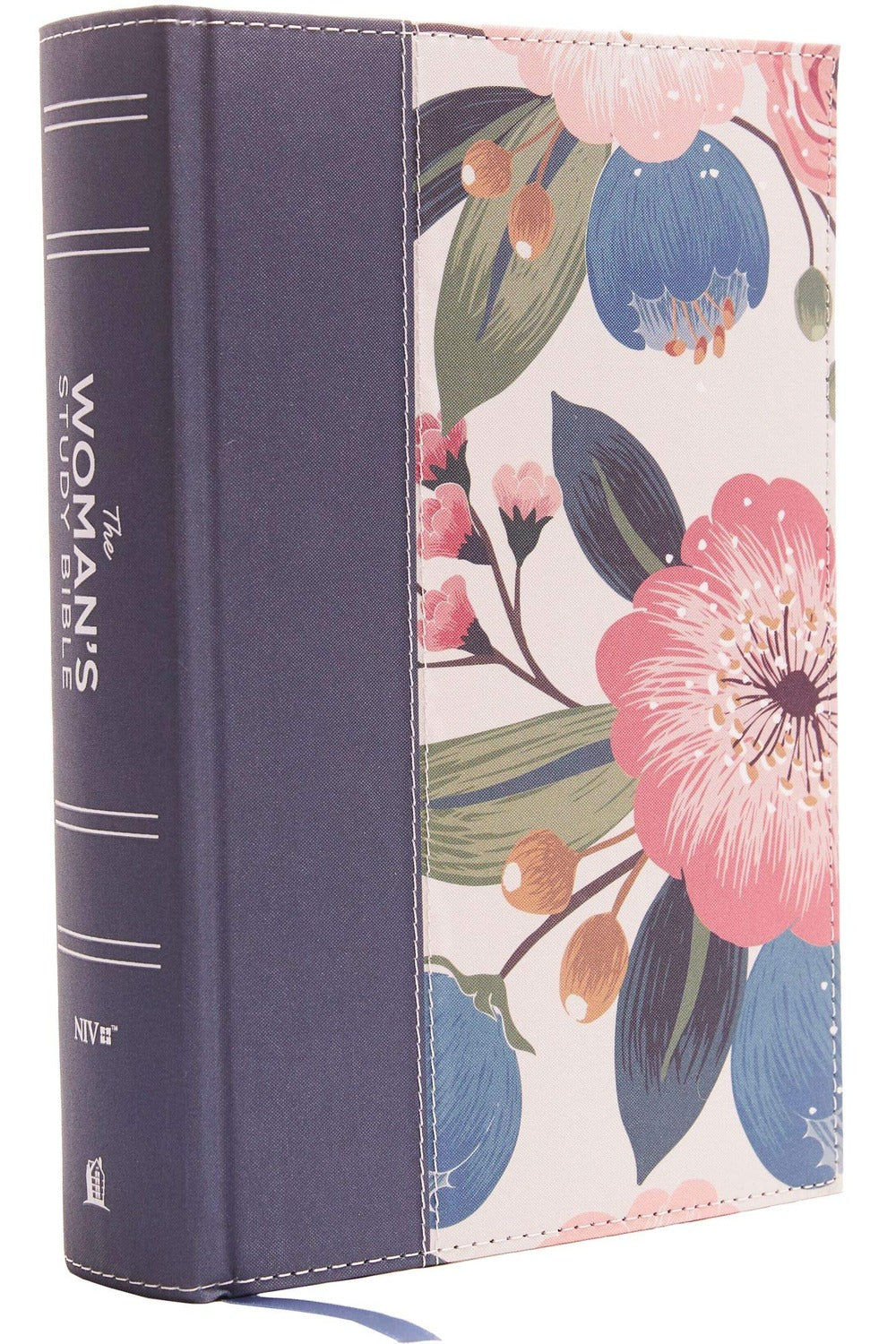 NIV Woman's Study Bible (Blue Floral)