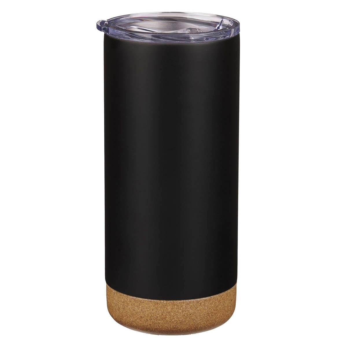 Man of God Black Stainless Steel Tumbler - back view