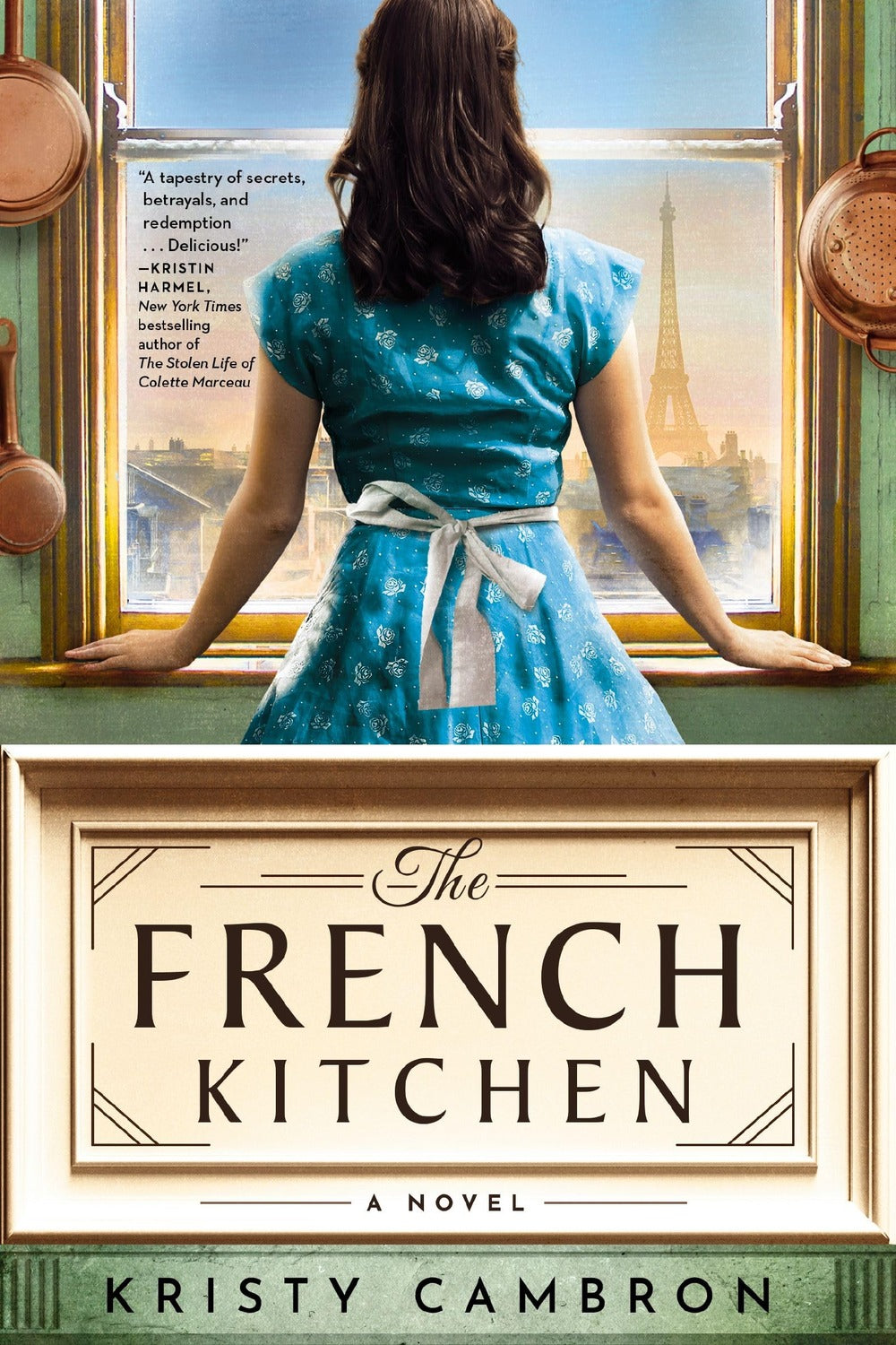 Book cover for The French Kitchen by Kristy Cambron