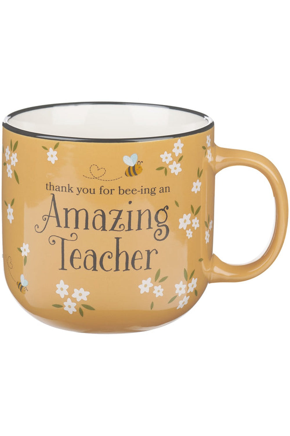 With Love XL Inspirational Coffee Mug: Thank You for Bee-Ing an Amazing Teacher, End of Year Teacher's Appreciation Gift, Positive & Encouraging Messa - Ingram