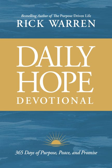 Daily Hope Devotional: 365 Days of Purpose, Peace, and Promise - Christian Books Today