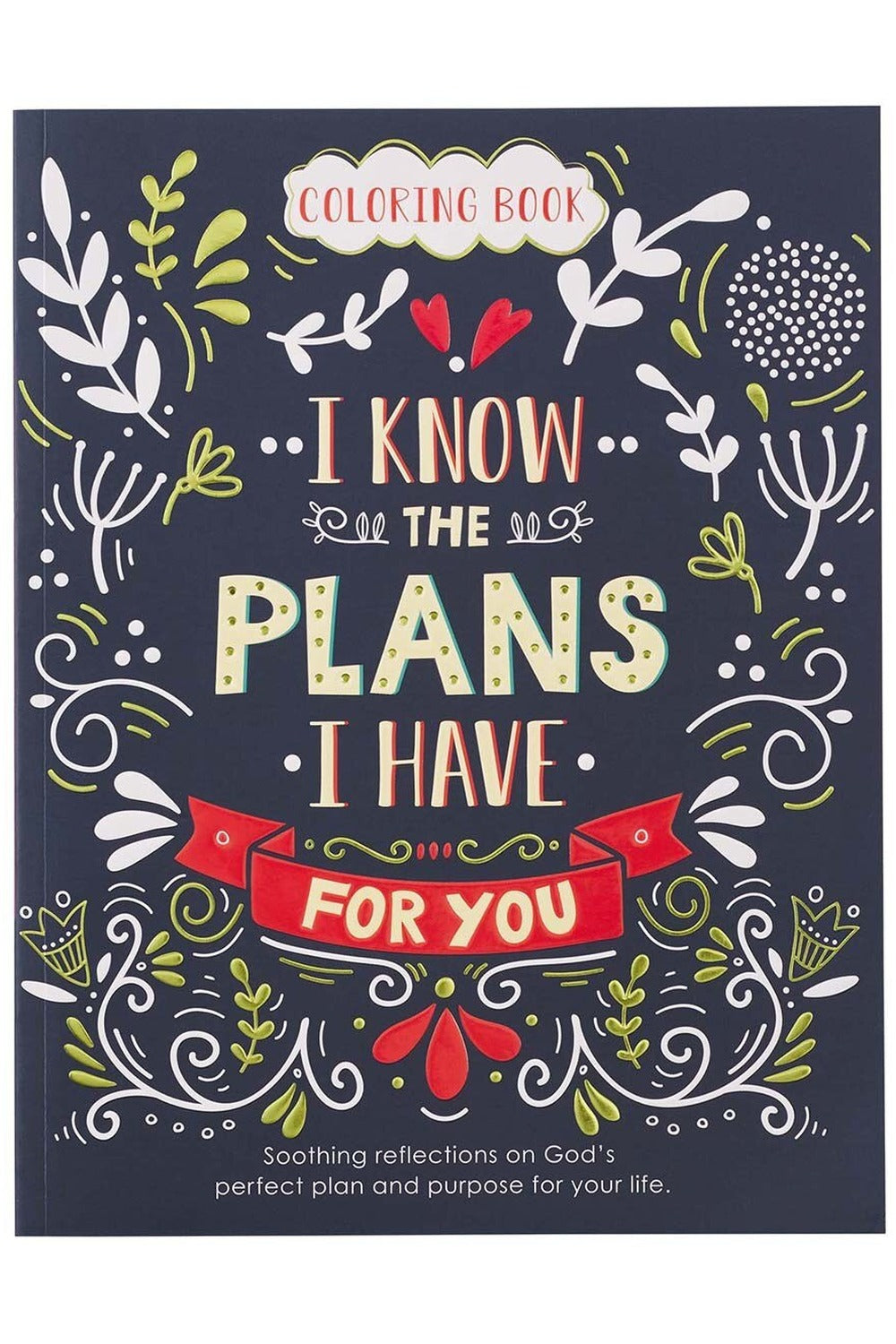 I Know the Plans I Have for You Coloring Book cover
