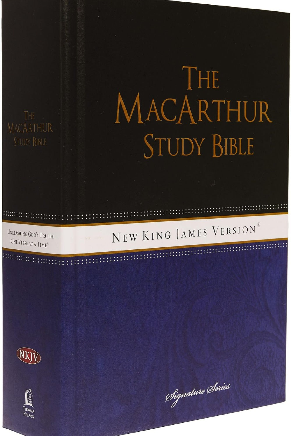 NKJV MacArthur Study Bible, Large Print cover