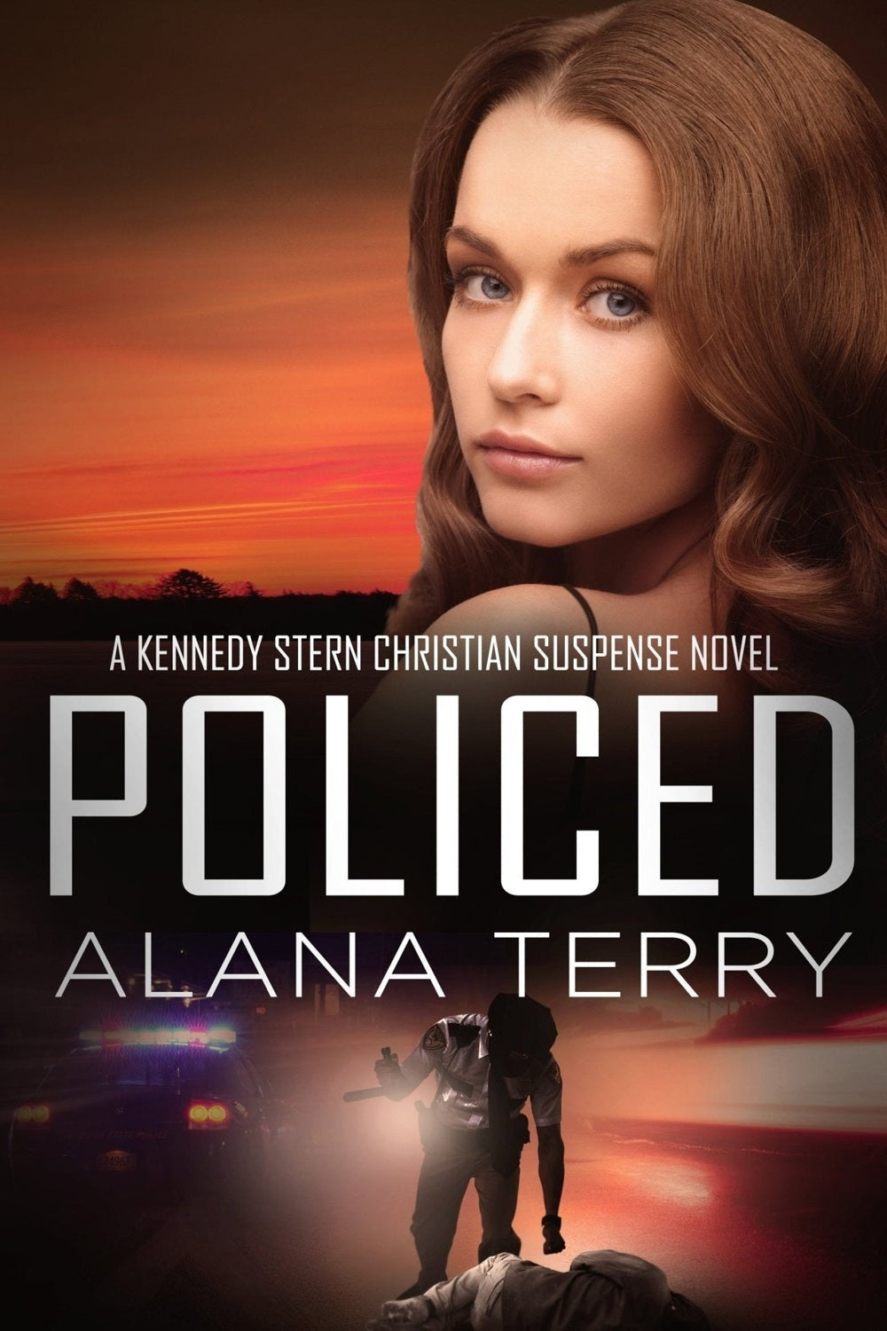 Policed: Kennedy Stern #3 by Alana Terry, flat front cover for the paperback