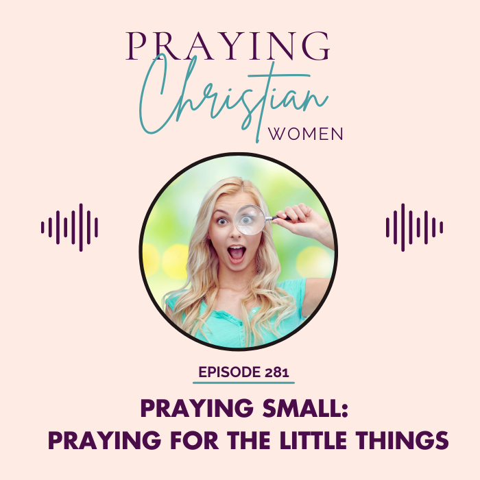 281 Praying Small: the Pros and Cons of Praying for the Little Things