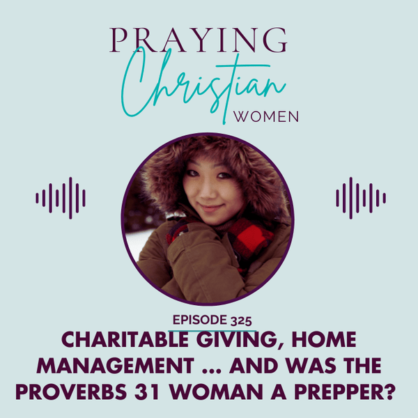 Charitable Giving, Blanket Prayers ... and was the Proverbs 31 woman a prepper? - Christian Books Today