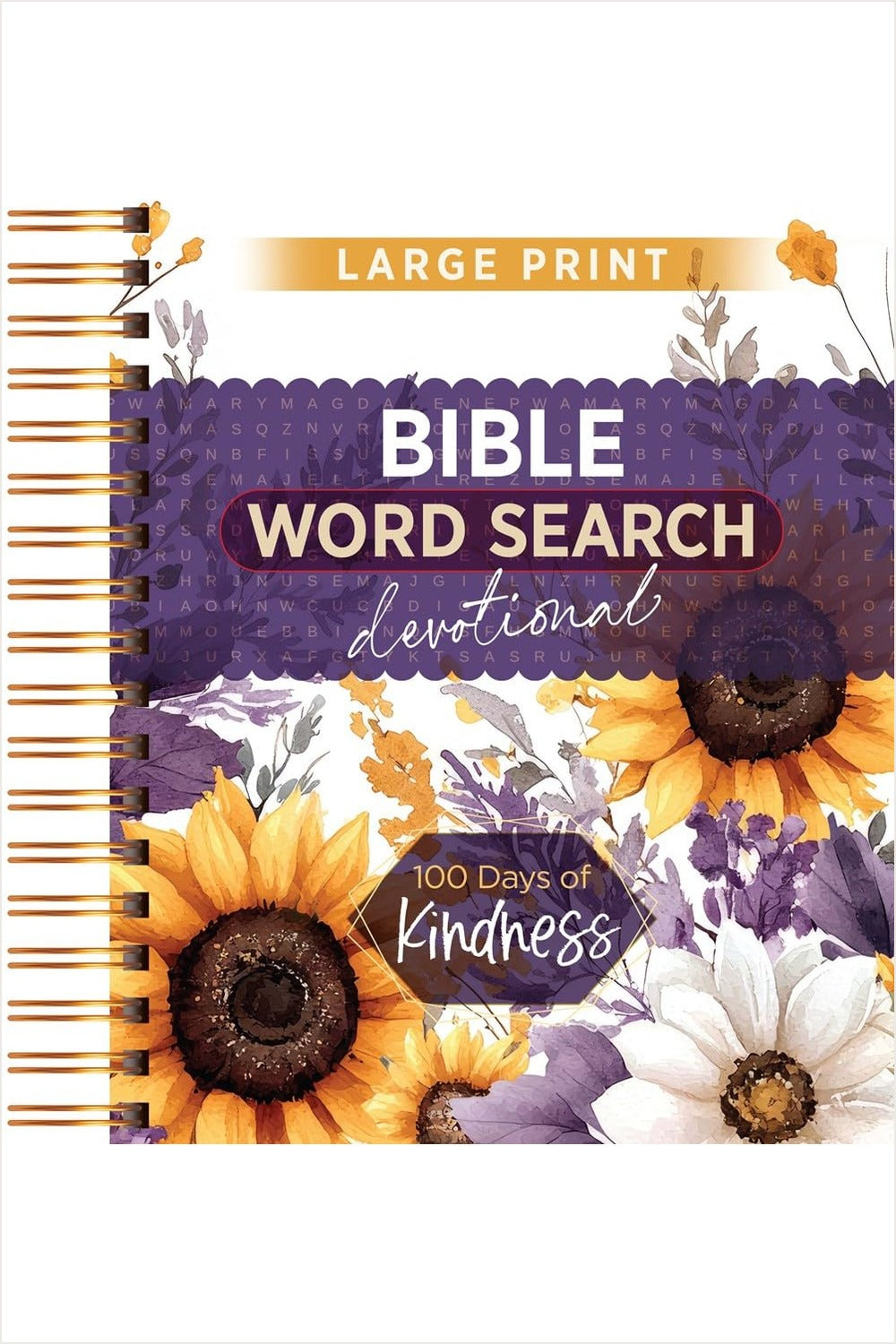 100 Days of Kindness: Bible Word Search Devotional by Broadstreet Publishing