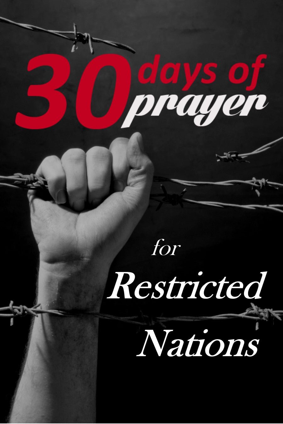 30 Days of Prayer for Restricted Nations eBook Praying Christian Women