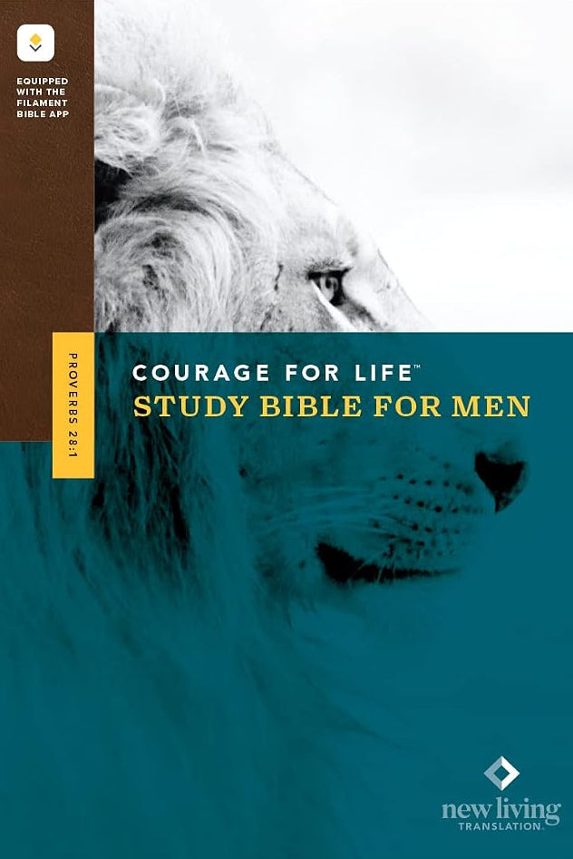 NLT Courage for Life Study Bible for Men