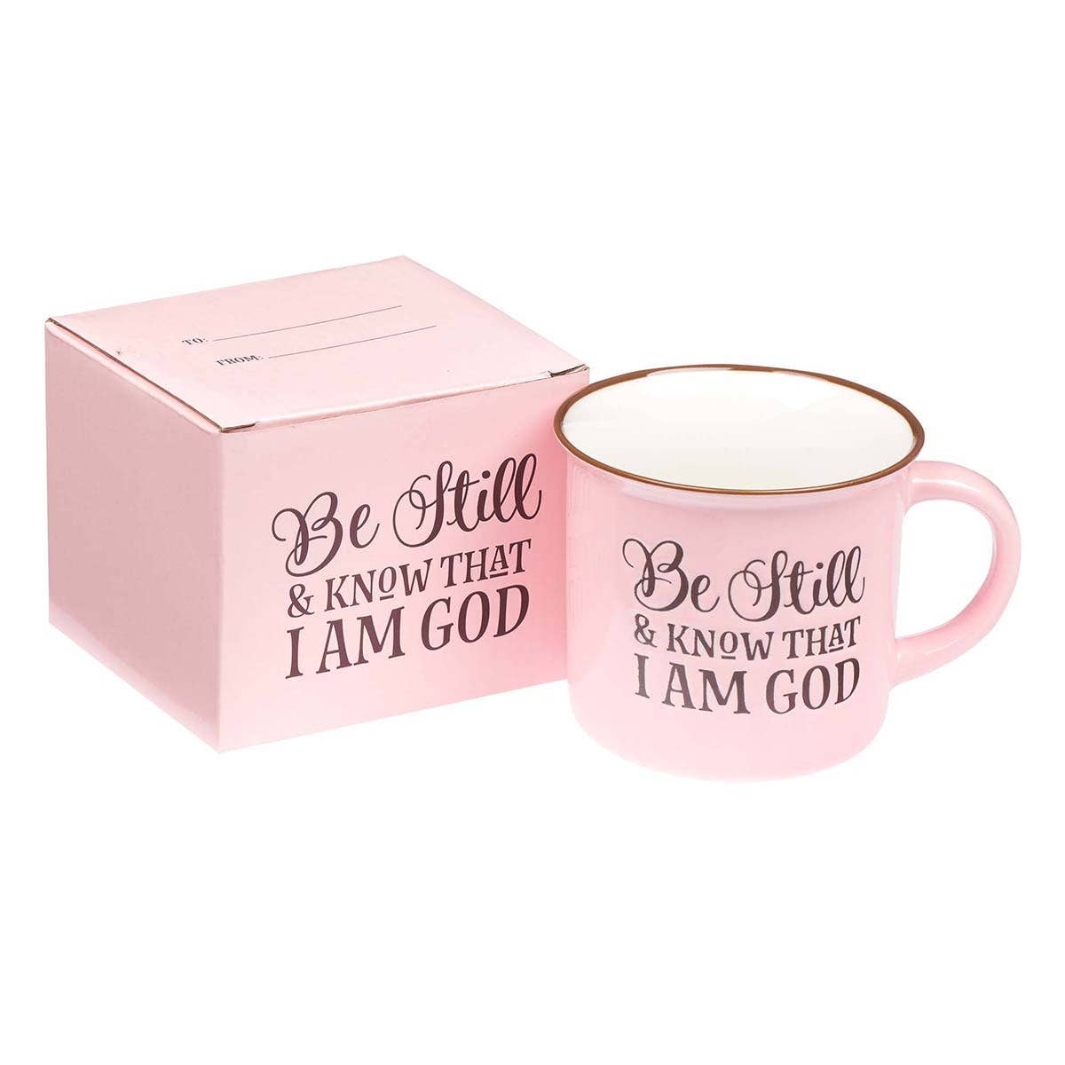 "Be Still & Know" Beautiful Gift Mug Christian Art Gifts