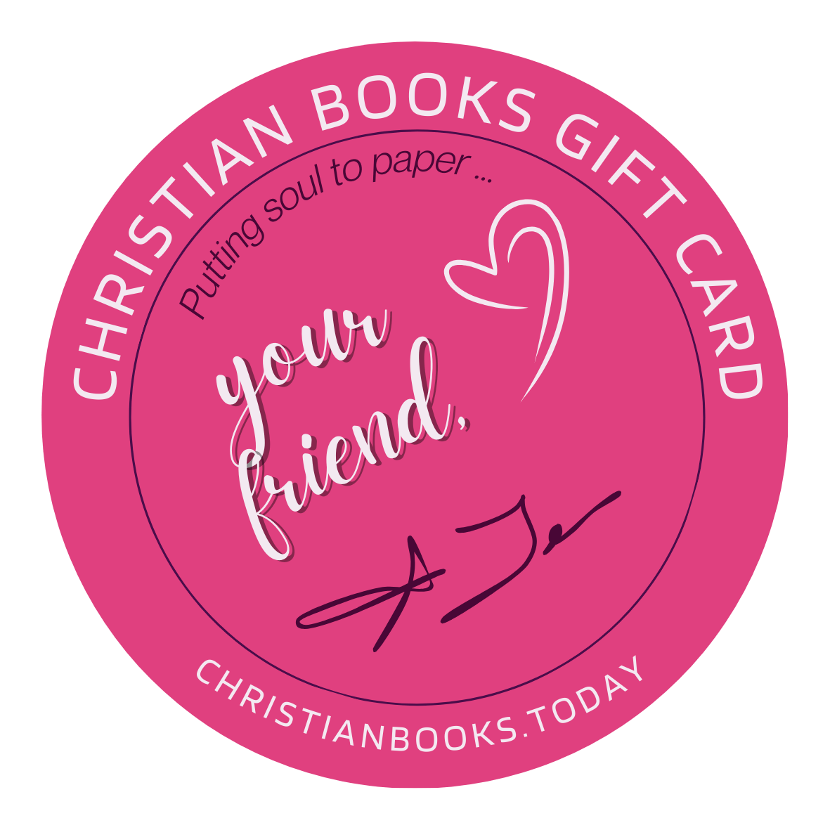 Christian Books Today Gift Card Christian Books Today