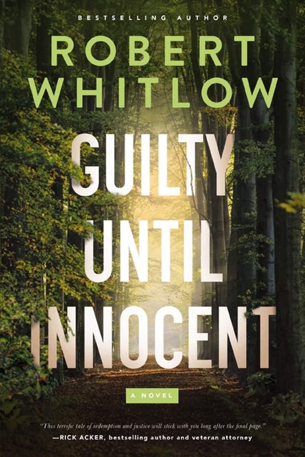 Guilty Until Innocent Robert Whitlow