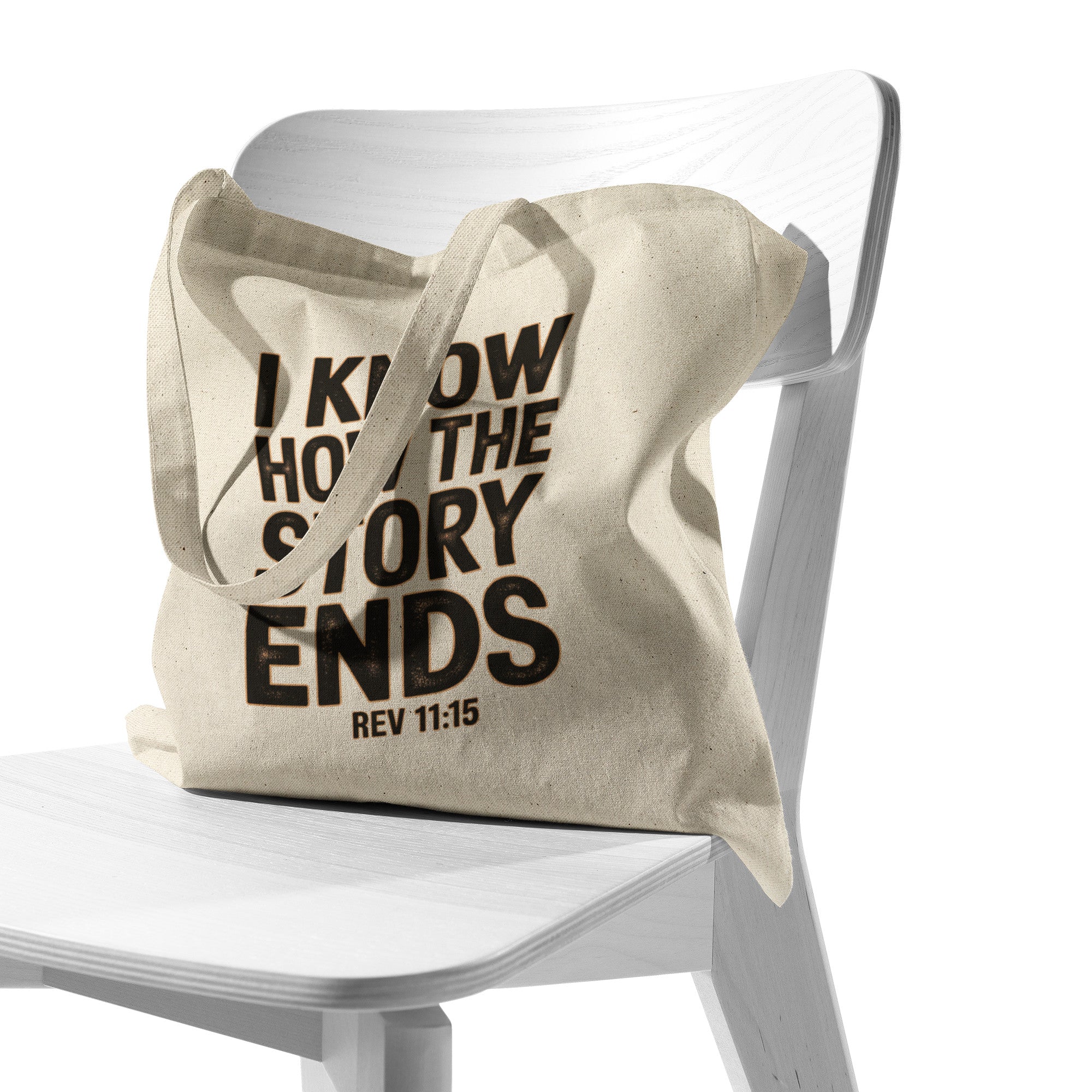 I Know How the Story Ends canvas tote bag