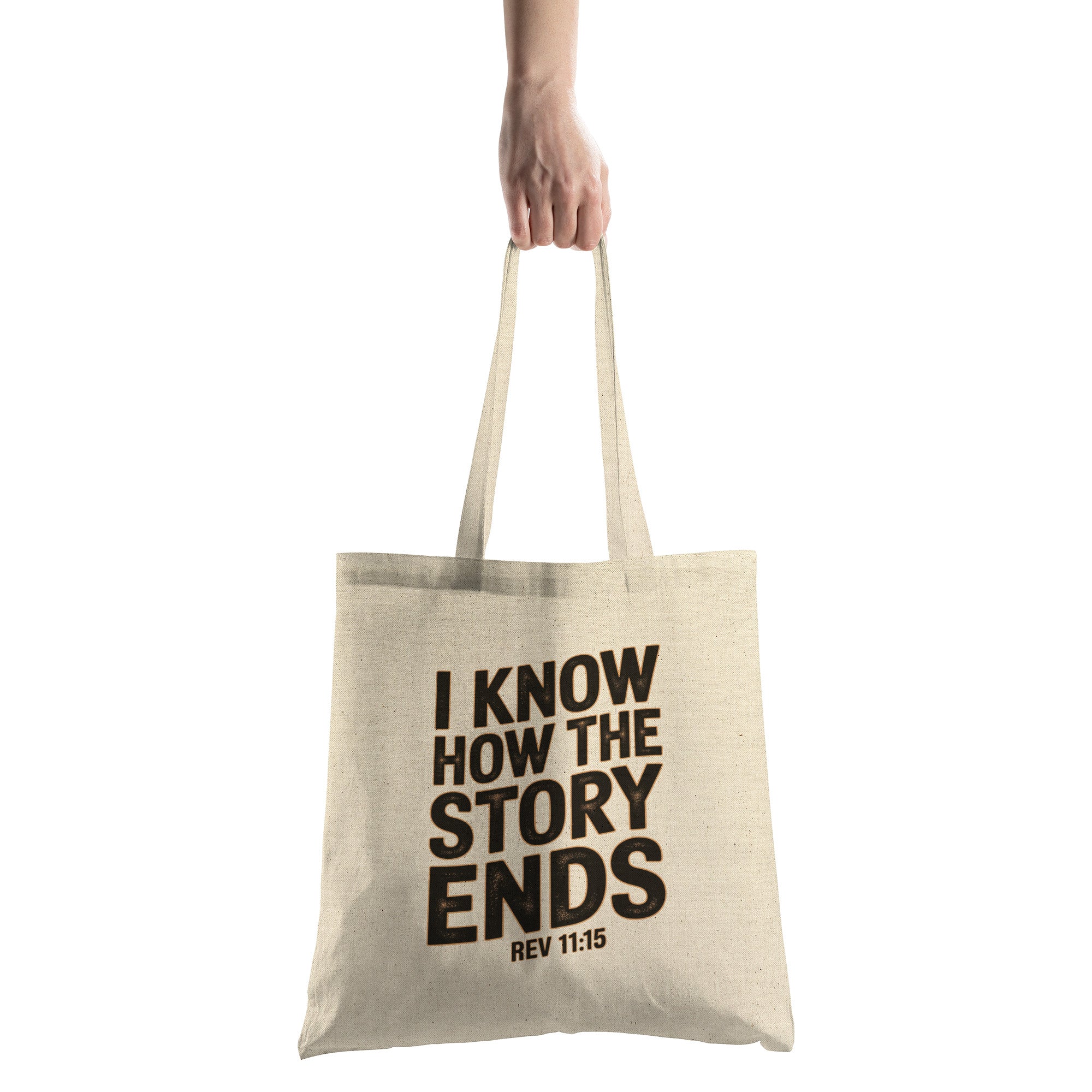 I Know How the Story Ends canvas tote bag
