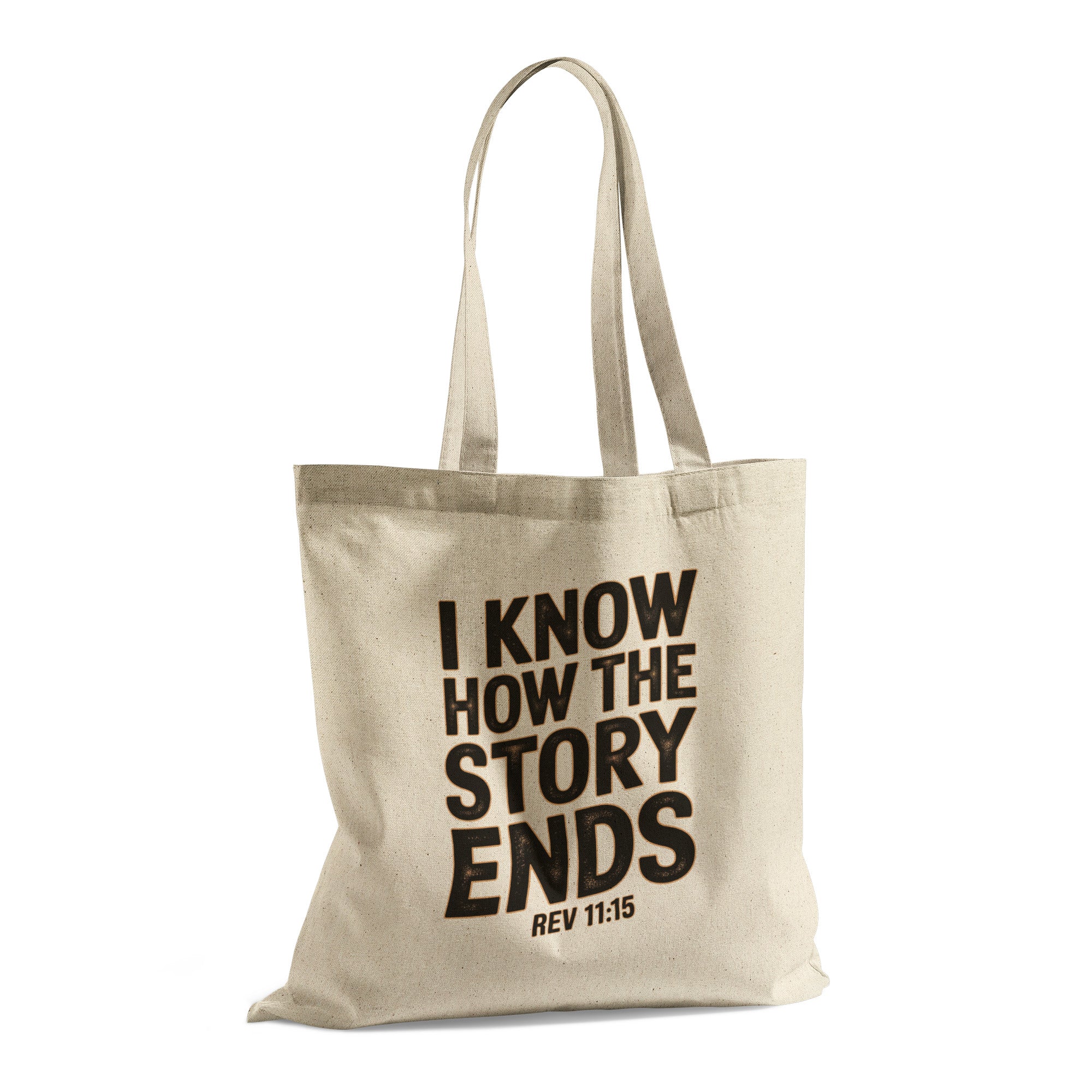 I Know How the Story Ends canvas tote bag