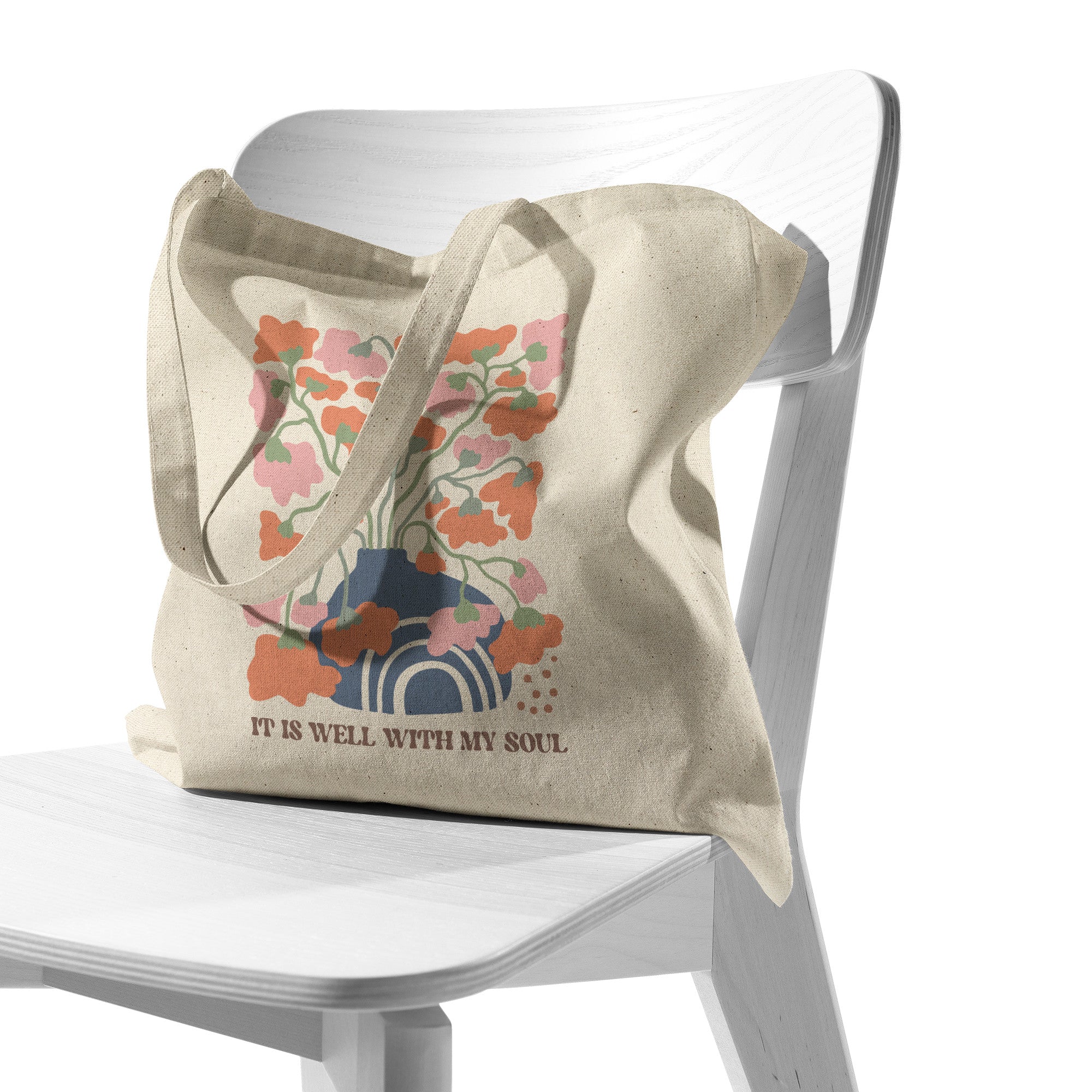 It Is Well With My Soul canvas tote bag