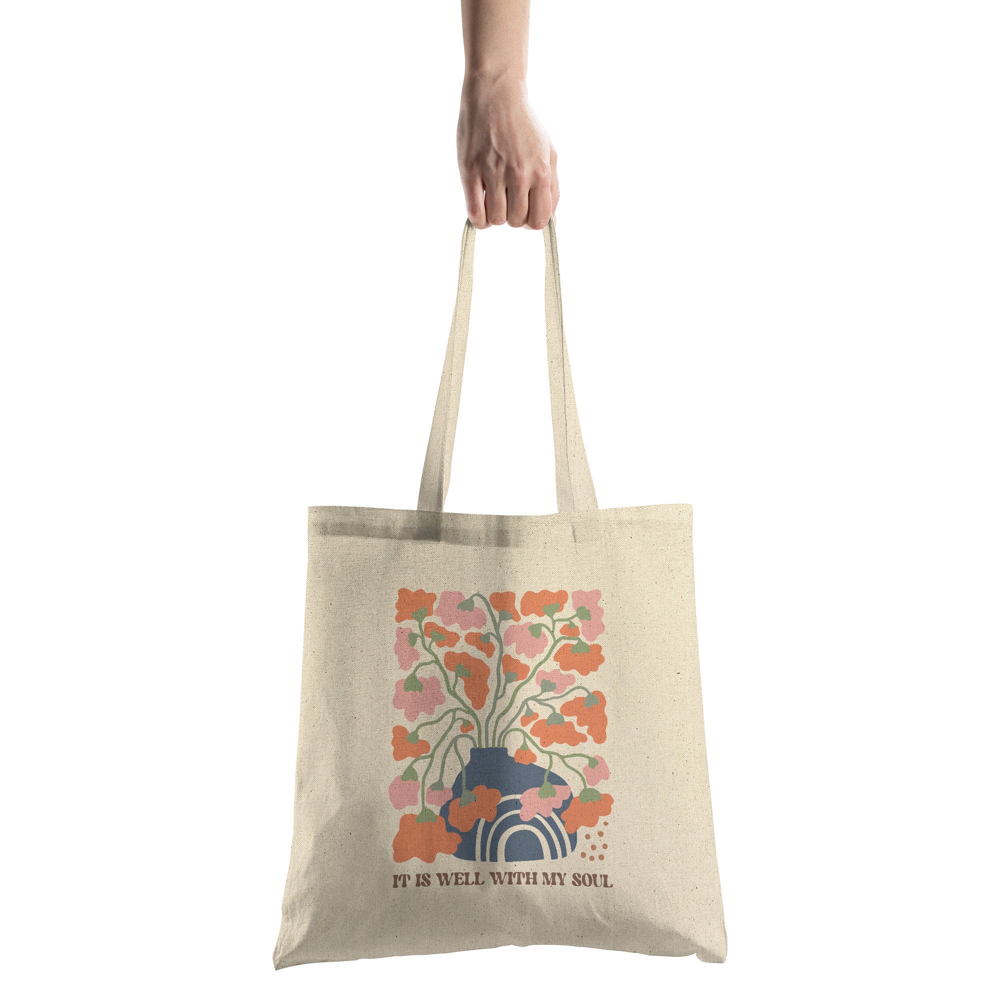 It Is Well With My Soul canvas tote bag