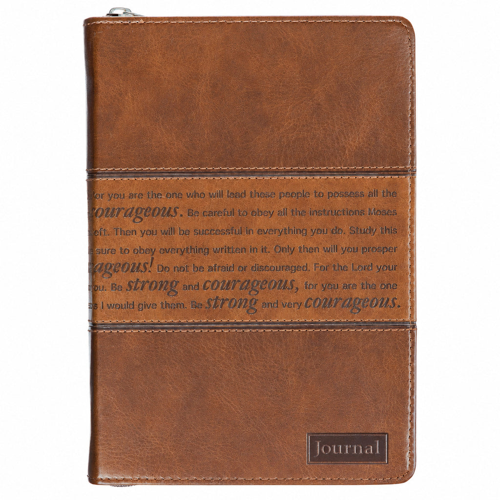 Strong and Courageous Wraparound Journal from Christian Books Today