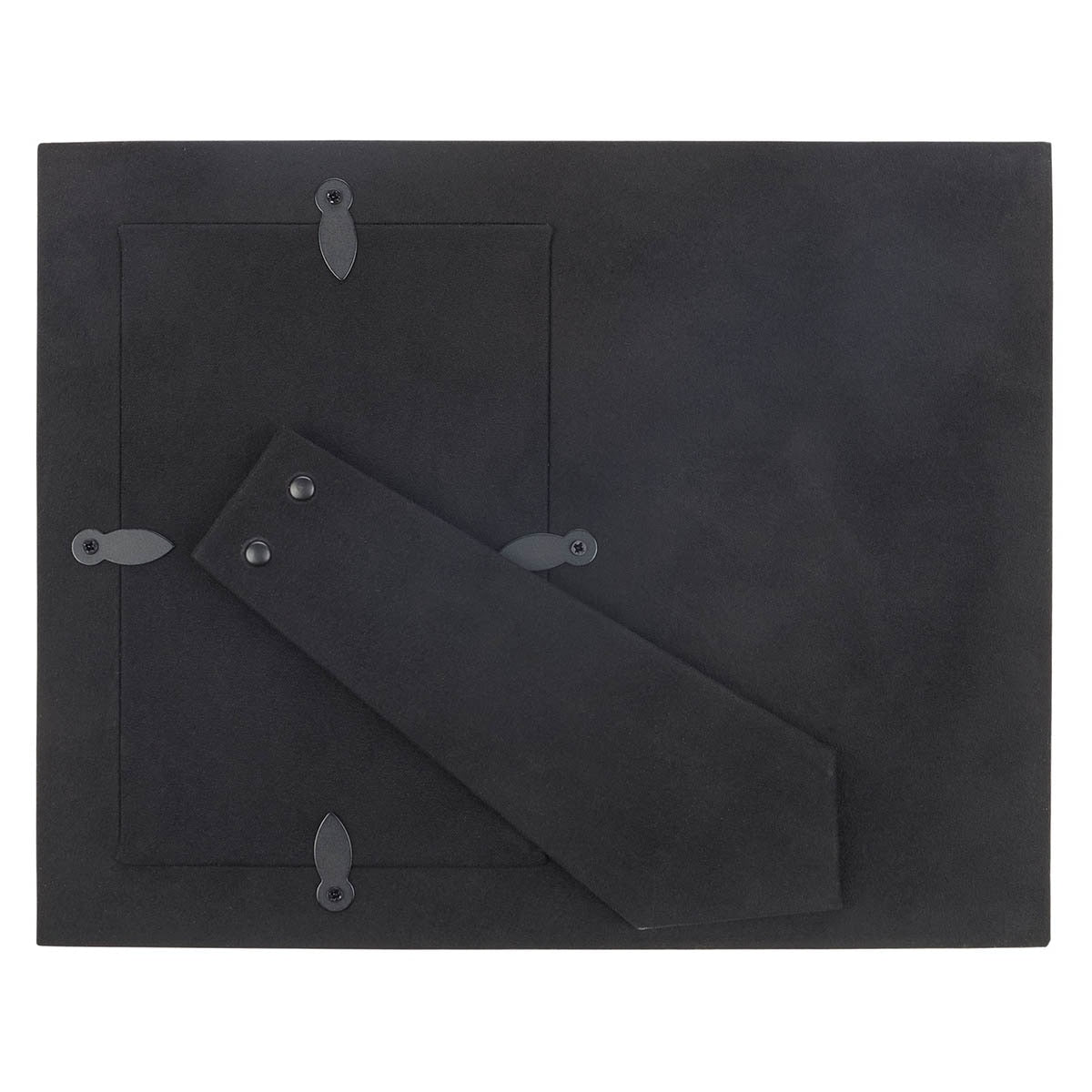 Man of God Brown Faux Leather Photo Frame - back view