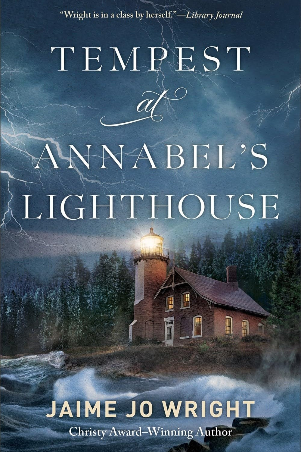 Book cover for Tempest at Annabel's Lighthouse by Jaime Jo Wright