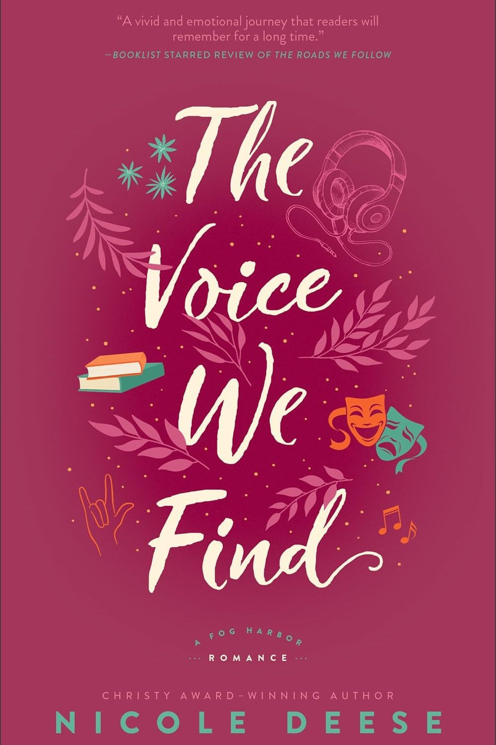 Book cover for The Voice We Find by Nicole Deese