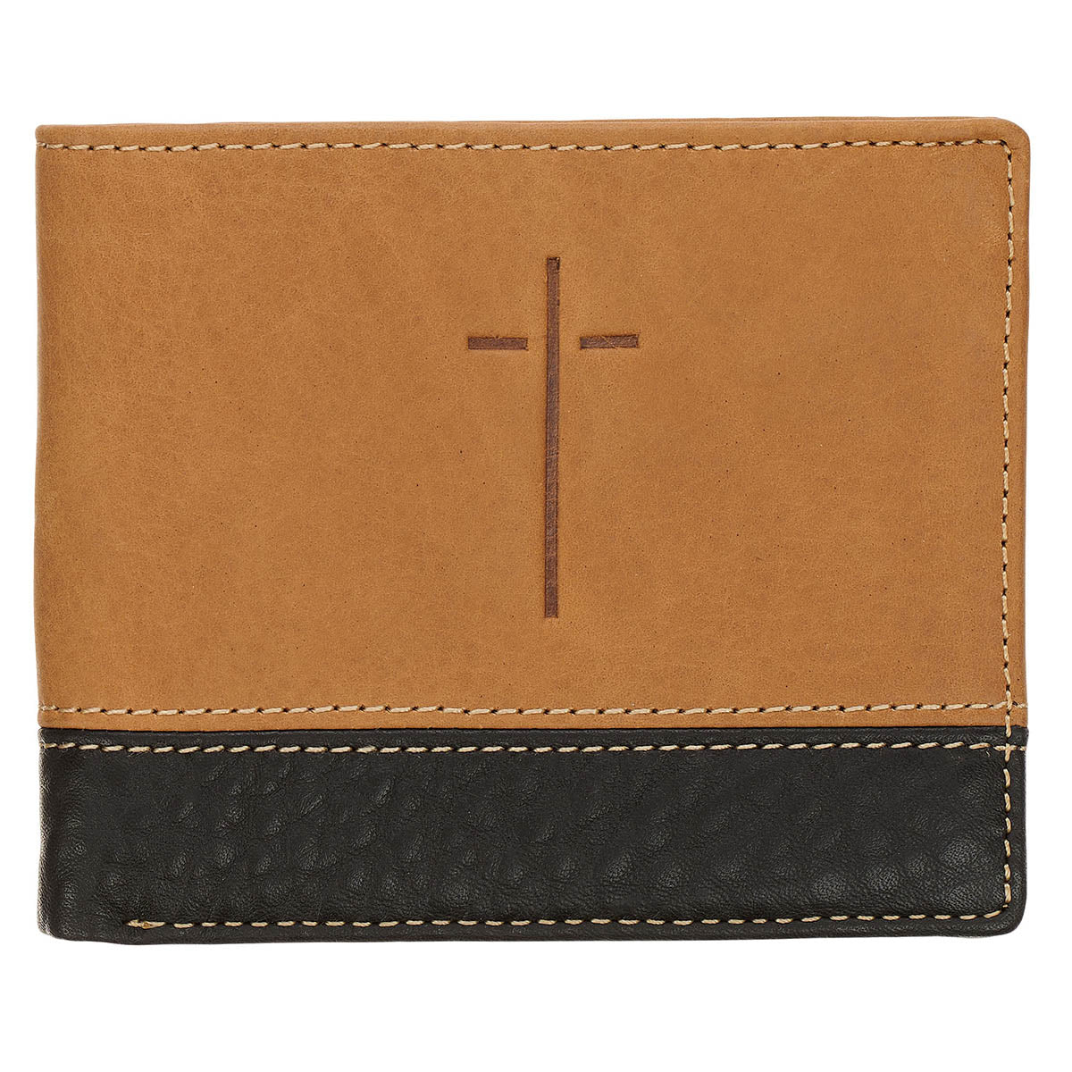 Cross Camel Tan and Espresso Leather Wallet