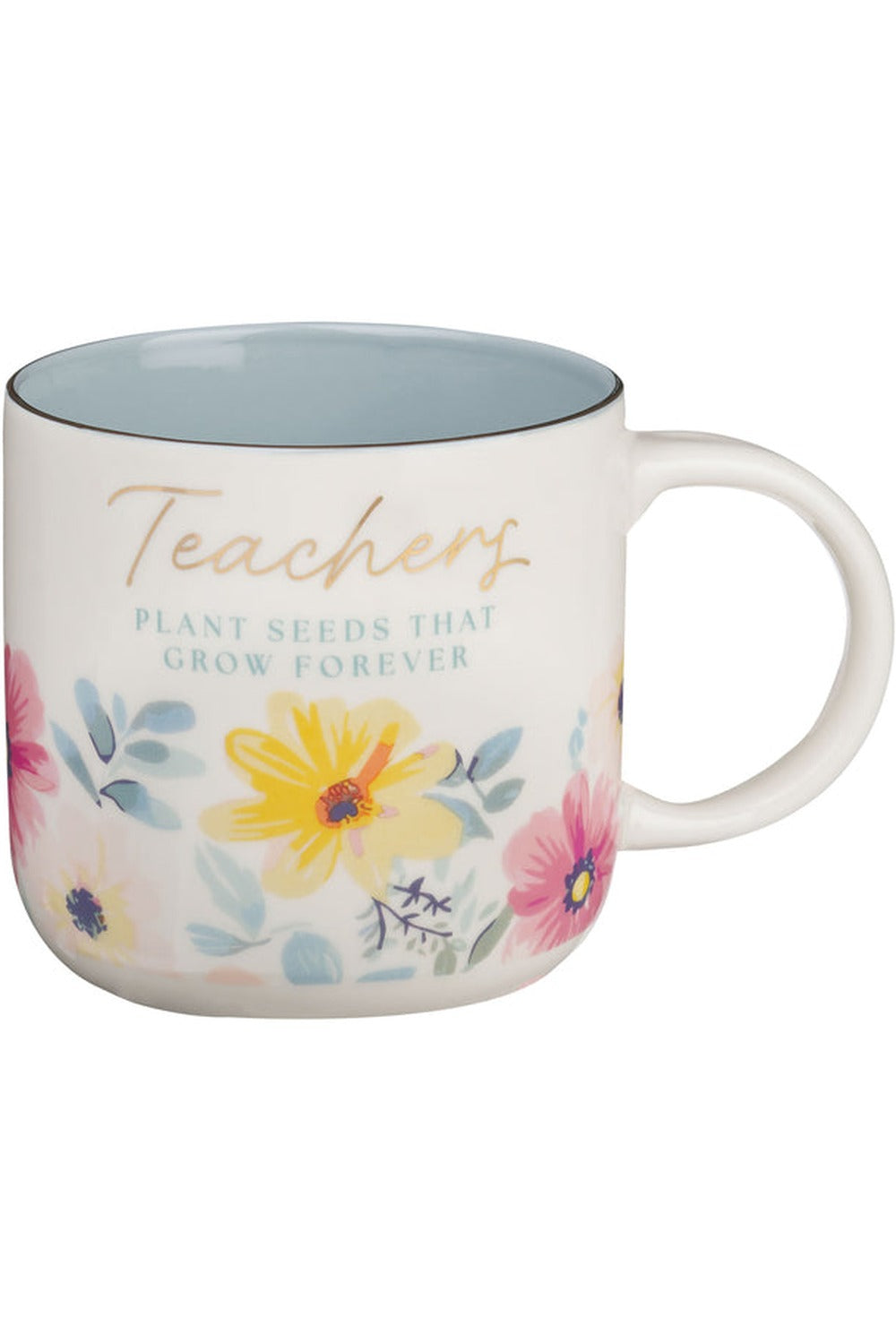 With Love Inspirational Coffee Mug for Educators: Teachers Plant Seeds That Grow Forever, Beautiful Teacher Appreciation Gift Idea, Positive & Encoura - Ingram