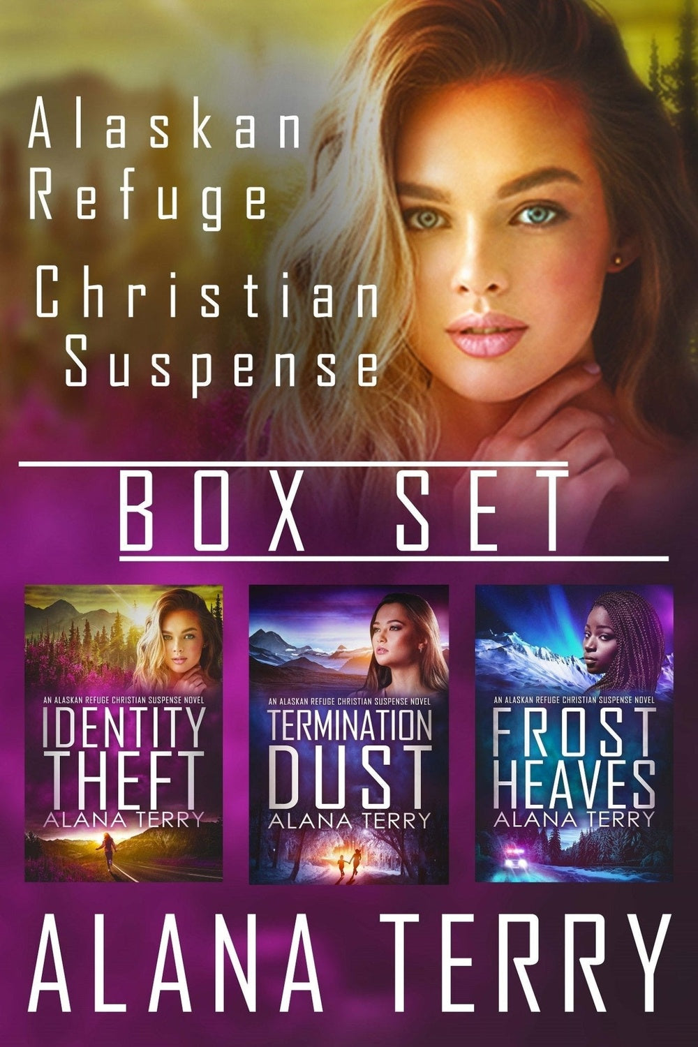 Alaskan Refuge Christian Suspense Bundle (3 paperbacks) by Alana Terry, book cover