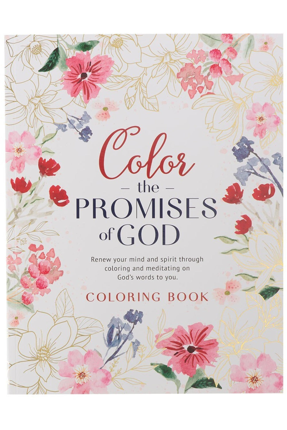 Color the Promises of God Coloring Book cover
