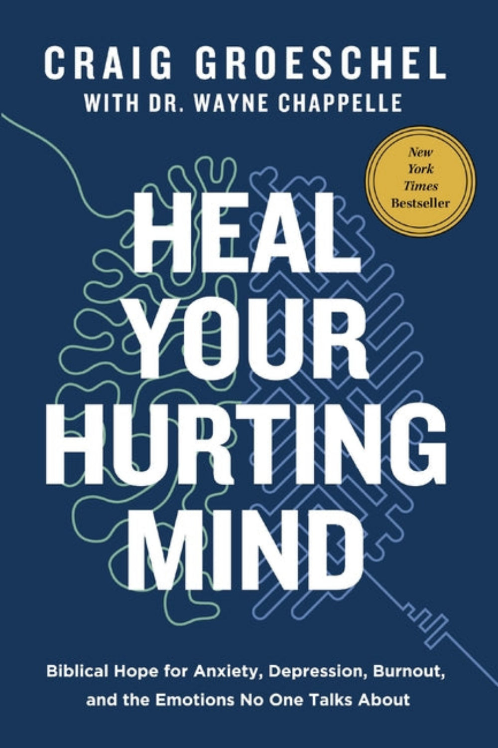 Heal Your Hurting Mind: Biblical Hope for Anxiety, Depression, Burnout, and the Emotions No One Talks About Craig Groeschel, Wayne Chappelle