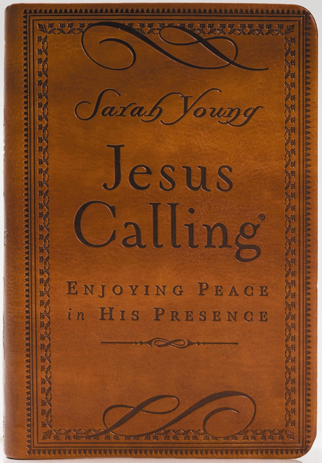Jesus Calling, Small Brown Leathersoft, with Scripture References: Enjoying Peace in His Presence a 365-Day Devotional Sarah Young