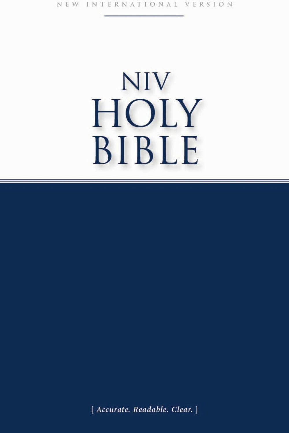NIV Economy Bible cover