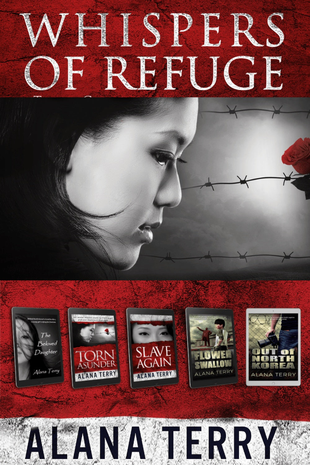 North Korean Christian Fiction Bundle (paperback) by Alana Terry, book cover