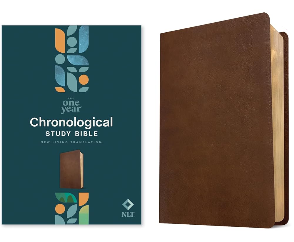 One Year Chronological Study Bible (New Living Translation, Faux Leather) - Christian Books Today