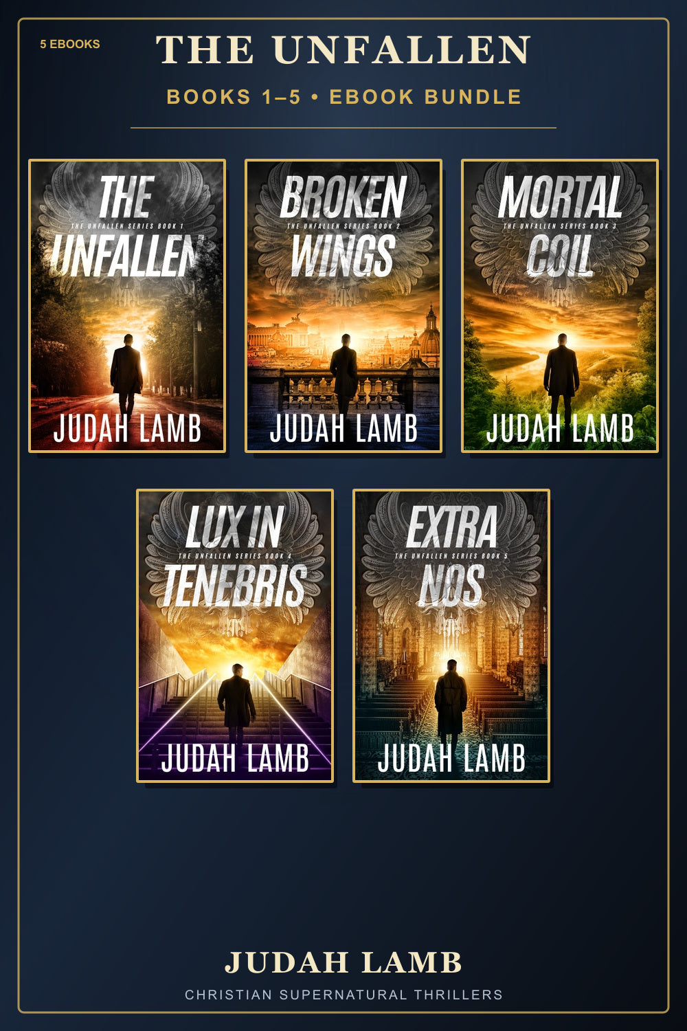 The Unfallen Books 1 through 5 ebook bundle by Judah Lamb